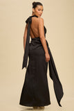Draped Maxi Dress
