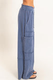Mineral Wash Cargo Pocket Sweats