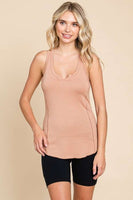 Mini Notch Merrow Stitch Tank