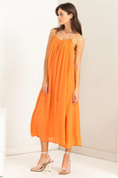 MY MOMENT TIE-BACK MAXI DRESS