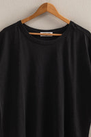 Short Sleeve Relaxed Basic Washed Tee