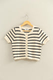 Striped Cardigan