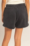 Acid Wash Sweat Shorts
