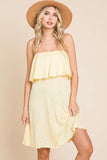 Flare Tube Mini Dress