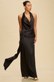 Draped Maxi Dress