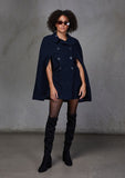 Edgy Cape Coat
