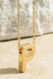 Initial Pendant Necklace