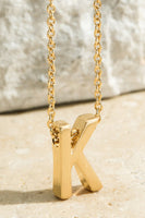 Initial Pendant Necklace