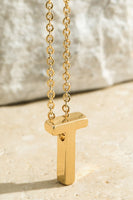 Initial Pendant Necklace