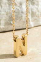 Initial Pendant Necklace