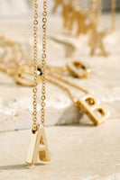 Initial Pendant Necklace