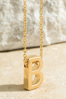 Initial Pendant Necklace