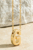 Initial Pendant Necklace