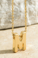 Initial Pendant Necklace