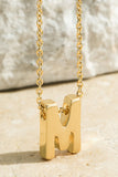 Initial Pendant Necklace
