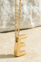 Initial Pendant Necklace