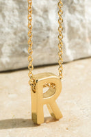 Initial Pendant Necklace