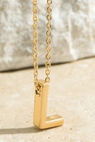 Initial Pendant Necklace