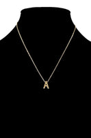 Initial Pendant Necklace