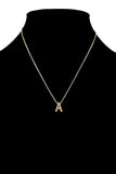 Initial Pendant Necklace