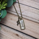 Fearless necklace Inspirational Jewelry