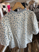 Floral Whimsey Embroidered top