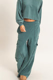 Mineral Wash Cargo Pocket Sweats