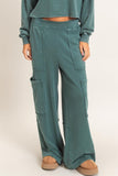 Mineral Wash Cargo Pocket Sweats