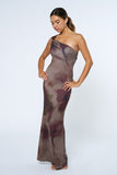 One Shoulder Maxi