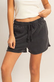 Acid Wash Sweat Shorts
