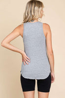 Mini Notch Merrow Stitch Tank