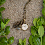 Fearless pendant necklace