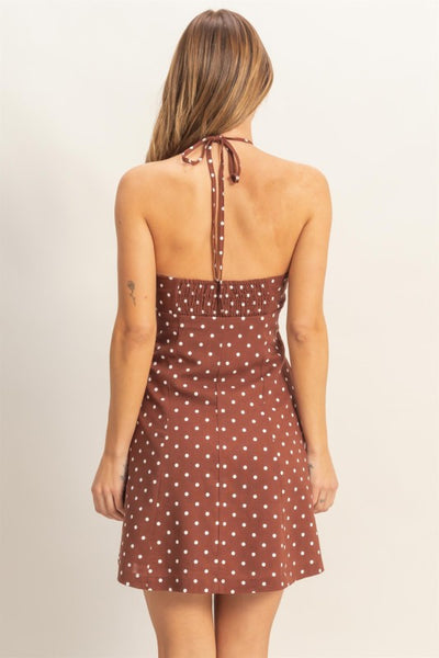polka dot ruched mini dress Bambi Ruched Mini Dress Polka Dot White