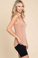 Mini Notch Merrow Stitch Tank