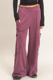 Mineral Wash Cargo Pocket Pants