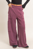 Mineral Wash Cargo Pocket Pants