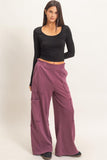 Mineral Wash Cargo Pocket Pants