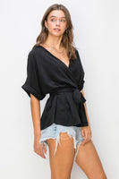 Sweet Embrace Wrap Blouse