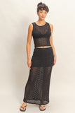 Lace skirt set