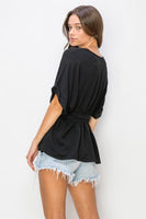 Sweet Embrace Wrap Blouse