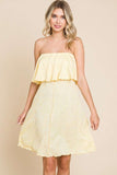 Flare Tube Mini Dress