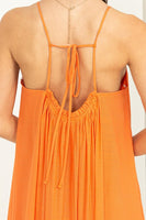 MY MOMENT TIE-BACK MAXI DRESS