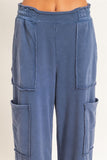 Mineral Wash Cargo Pocket Sweats