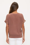 Knit Grommet Top