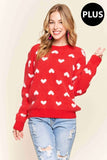 V-day Sweater - Plus