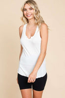 Mini Notch Merrow Stitch Tank