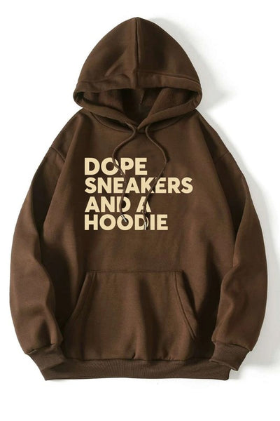 Sneakers and a Hoodie