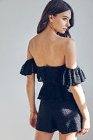 The Meredith Lace Romper