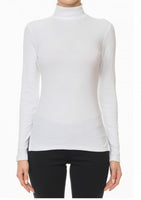 Sleek ribbed turtleneck