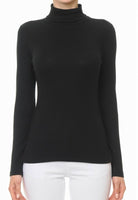 Sleek ribbed turtleneck